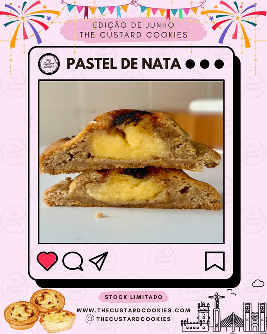🍮 PASTEL DE NATA COOKIE ✨
