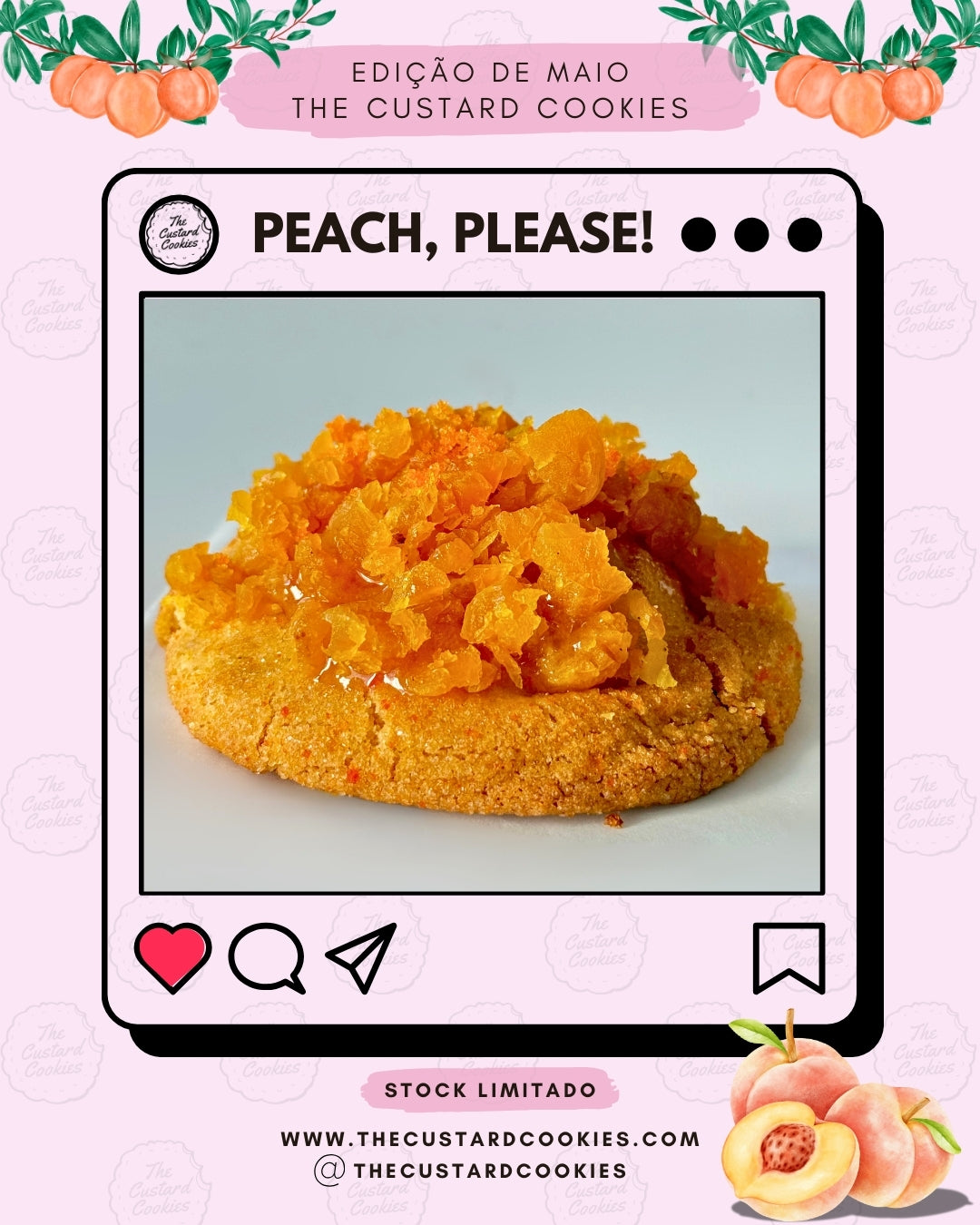 🍑 PEACH, PLEASE! — a edição limitada mais atrevida do mês chegou!