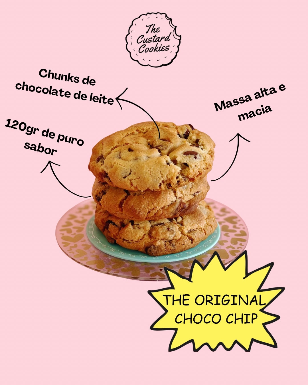 THE OG CHOCOLATE CHIP – A CLÁSSICA, MAS SEM COMPARAÇÃO.