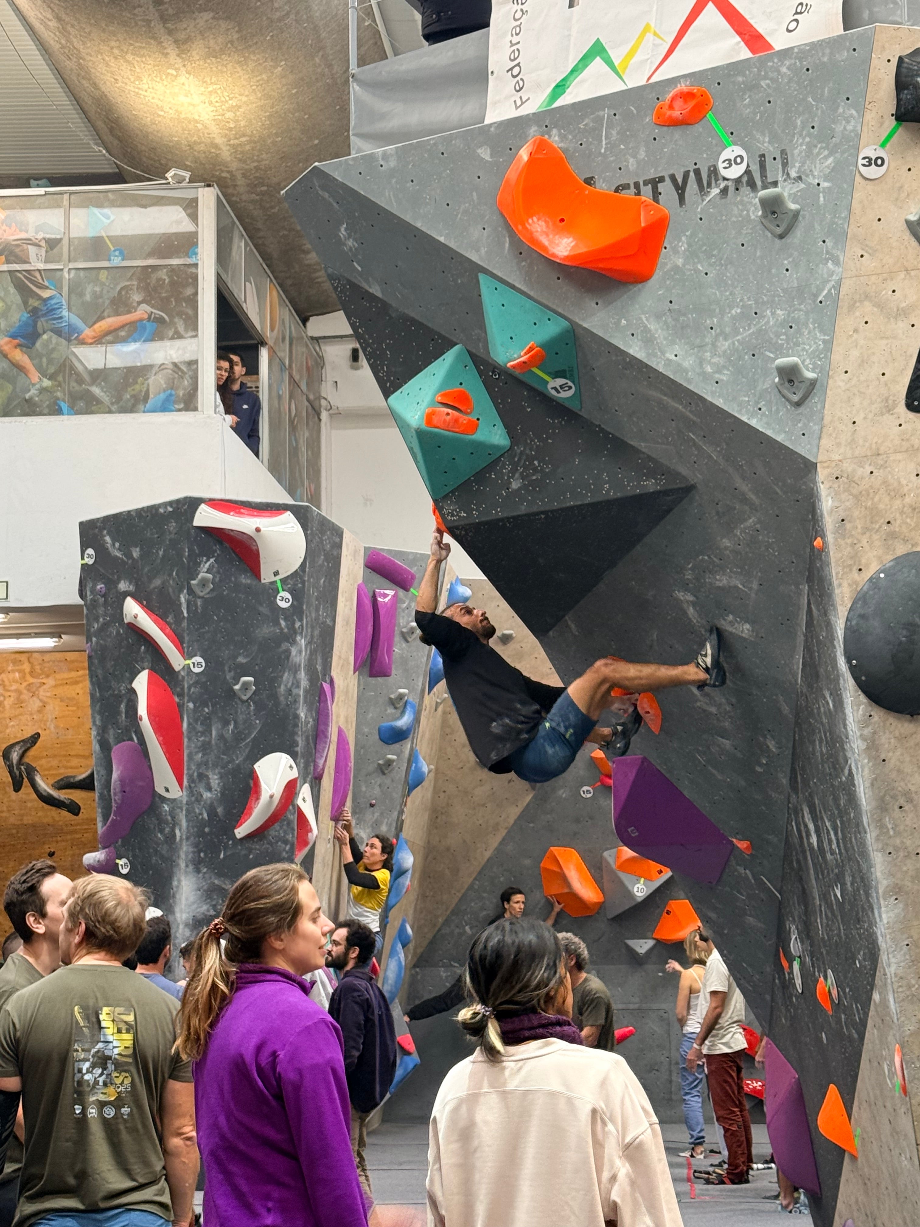 Evento Nacional de Escalada no ClimbUp onde a The Custard Cookies fez uma pop-up com as suas cookies e ainda participou na entrega de prémios