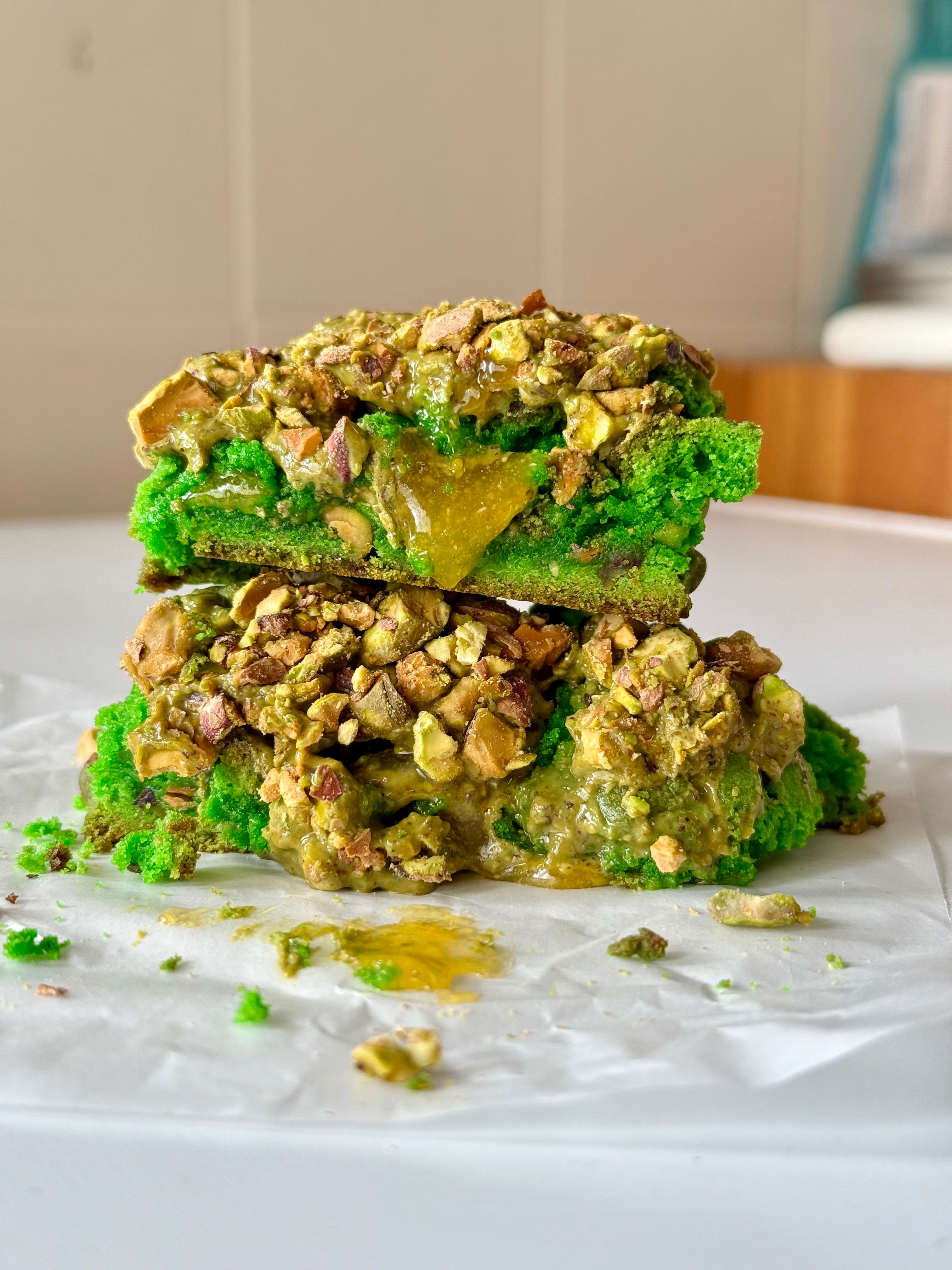 The Custard Cookies - Pistachio e Limão
