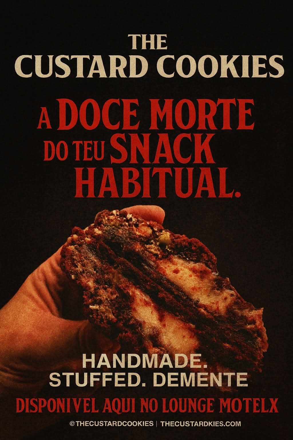 Oficina de cookies da The Custard Cookies no MotelX Lisboa, onde crianças criaram as mini Bloody Cookies inspiradas no festival